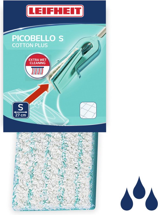 Leifheit Picobello vervangingspad S - 27cm - cotton plus