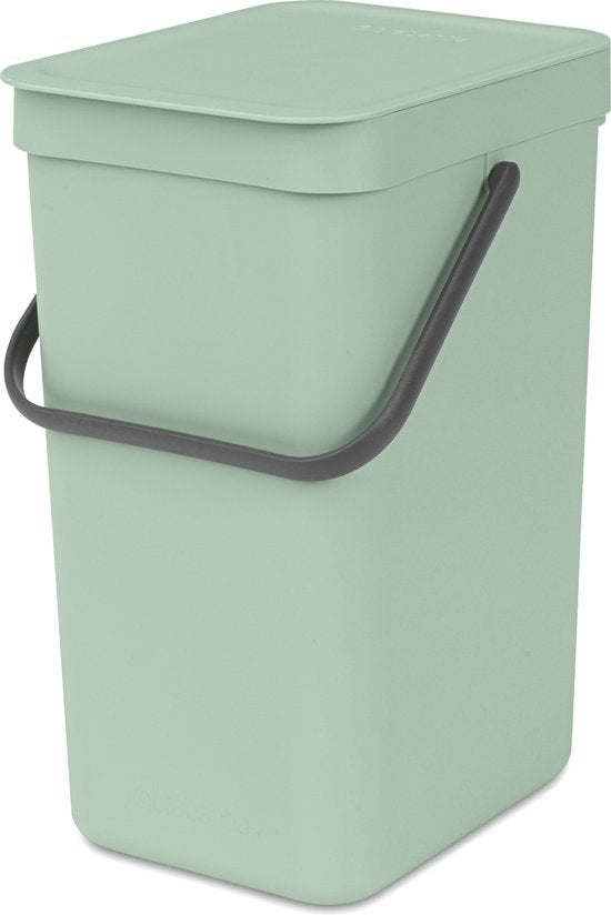 Brabantia Sort & Go Afvalemmer 12 L - Jade Green