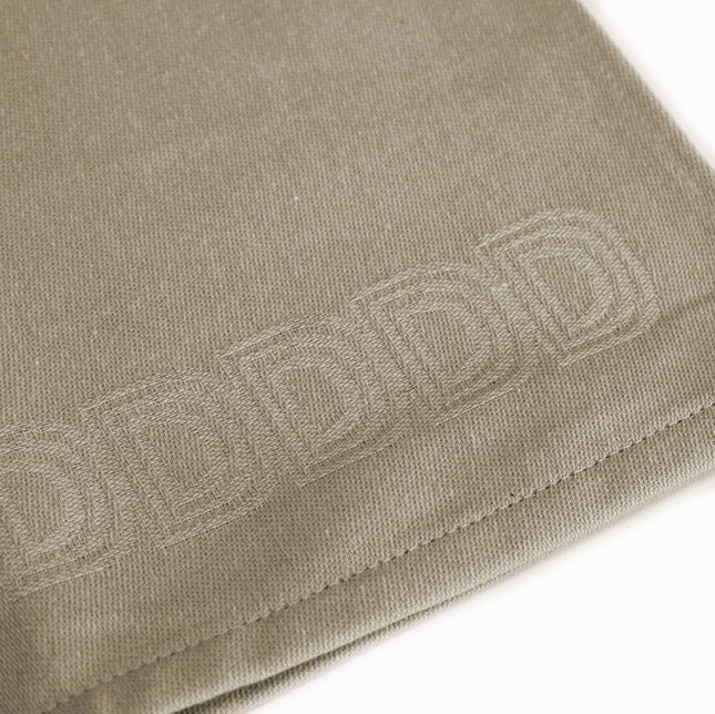 DDDDD Theedoek Logo 60x65 cm - taupe