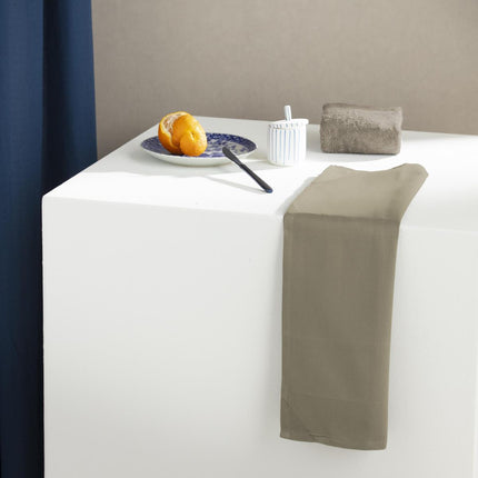 DDDDD Theedoek Logo 60x65 cm - taupe