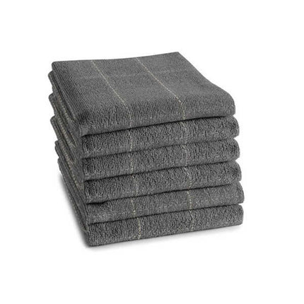 DDDDD Keukendoek Fence 50x55 cm - anthracite