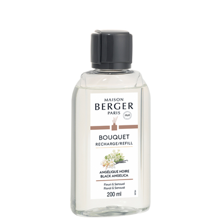 Maison Berger Navulling Geurstokjes Angelica Black - 200 ML