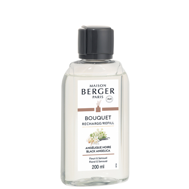 Maison Berger Navulling Geurstokjes Angelica Black - 200 ML