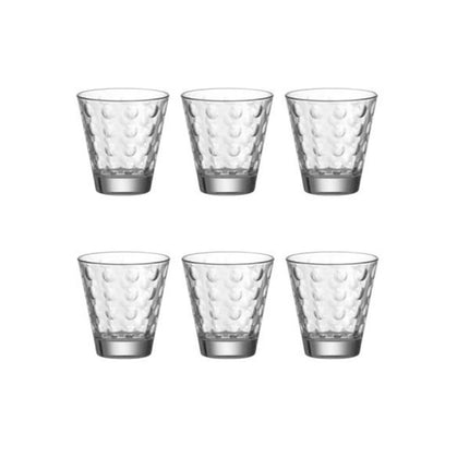 Leonardo waterglas Ciao Optic 215 ml - 6 stuks