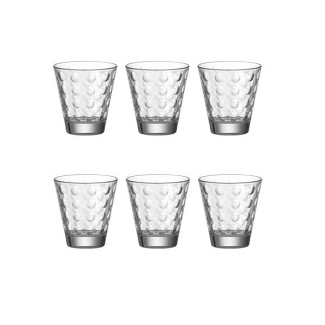 Leonardo waterglas Ciao Optic 215 ml - 6 stuks