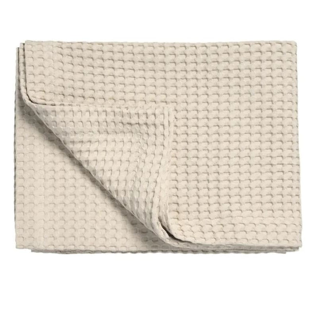 Vandyck Plaid Home Pique - cream tan - 270x250 cm