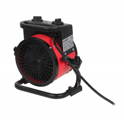 EUROM Elektrische werkplaatskachel EK2K Round 2000 Watt