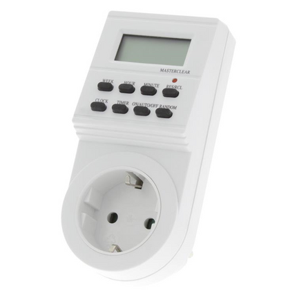Q-link tijdschakelklok digitaal, max 10a (2300w)
