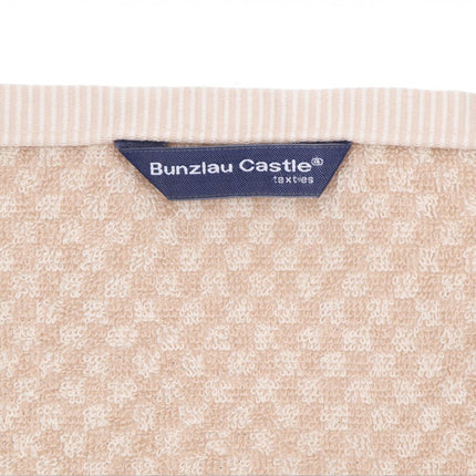 Bunzlau Castle Keukendoek Small Check - sand