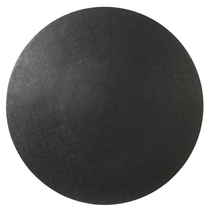 Salontafel Ø76x36 cm RICKERD antiek zwart