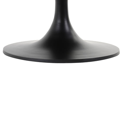 Salontafel Ø76x36 cm RICKERD antiek zwart