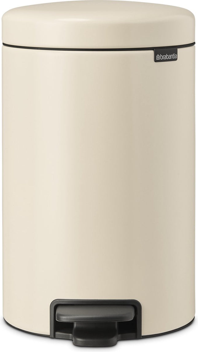 Brabantia Newlcon Pedaalemmer 12 Liter - Soft Beige