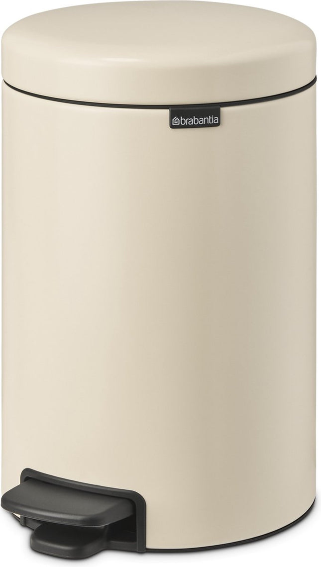 Brabantia Newlcon Pedaalemmer 12 Liter - Soft Beige
