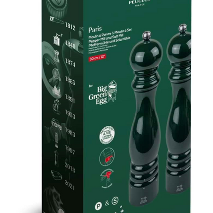 Big Green Egg X Peugeot pepermolen 40 cm - groen