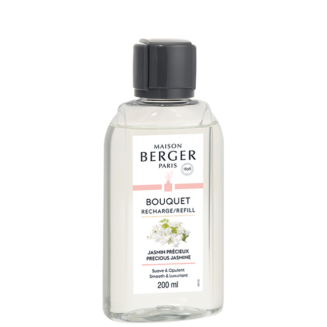 Maison Berger navulling geurstokjes jasmin precieux 200 ml