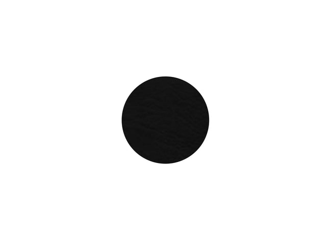 ASA Vegan Leden onderzetters - set van 4 - black