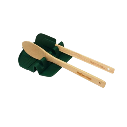 Big Green Egg Spatelmat met houten lepel en pannenlikker
