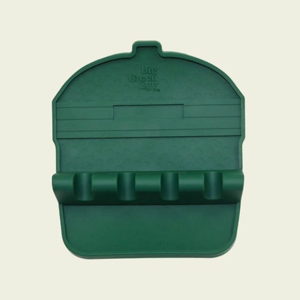 Big Green Egg Spatelmat met houten lepel en pannenlikker
