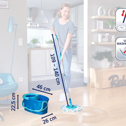Leifheit Clean Twist Disc Mop Ergo - Compleet Dweilset