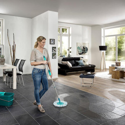Leifheit Clean Twist Ergo Vervangingsmop – Turquoise
