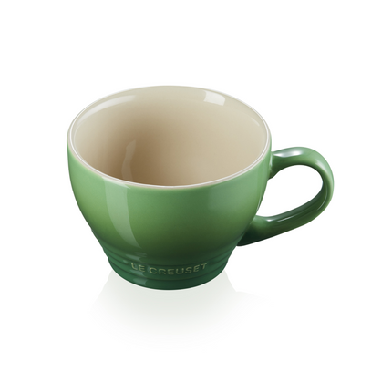 Le Creuset Grote Cappuccino Mok 400 ml – Bamboo Green