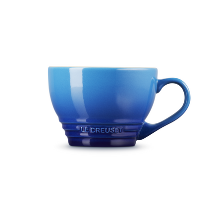 Le Creuset Grote Cappuccino Mok 400 ml - Azure Blauw