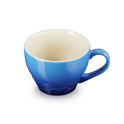 Le Creuset Grote Cappuccino Mok 400 ml - Azure Blauw
