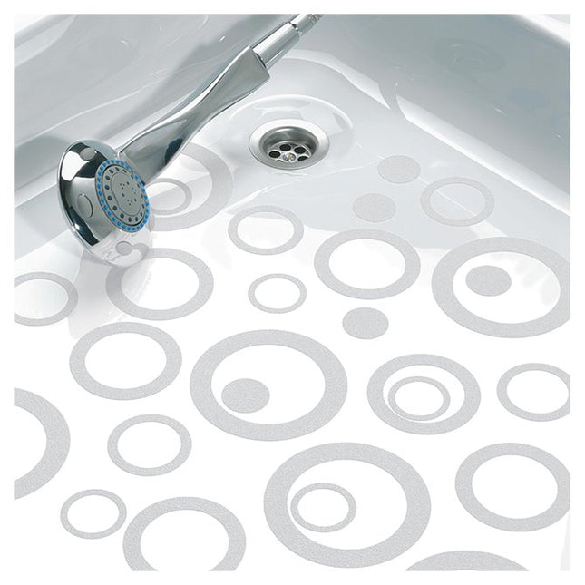 Waterrings antislip transparant, 6 stuks