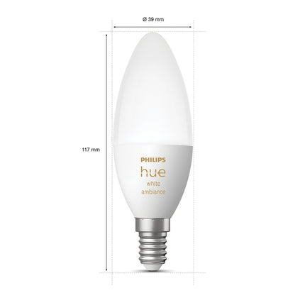 Philips HueWA 5.2W B39 E14 EU 1p