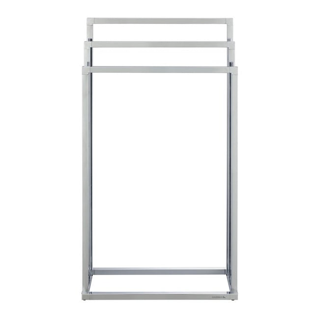 Tube handdoekrek square kleur: chroom