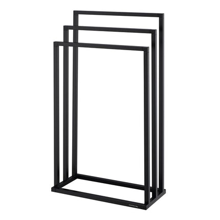 Tube handdoekrek square kleur zwart