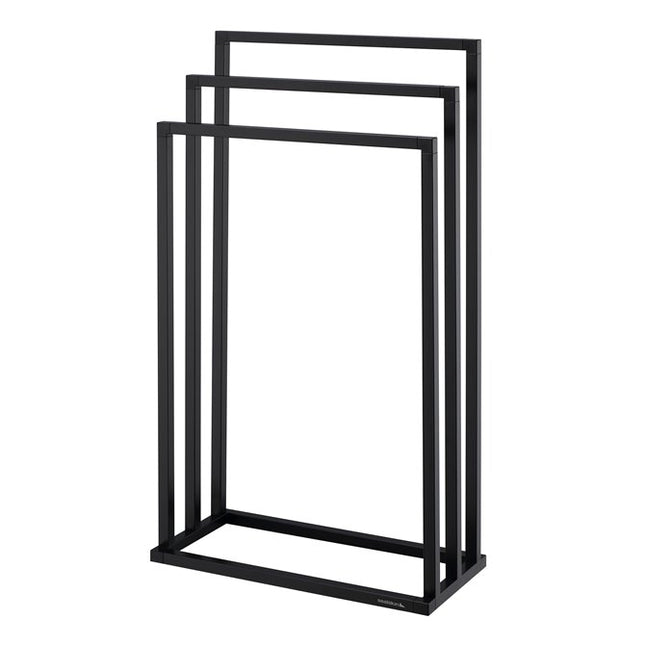 Tube handdoekrek square kleur zwart