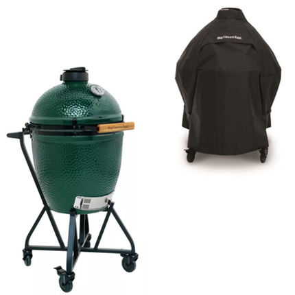 Big Green Egg Large met Integgrated Nest en hoes
