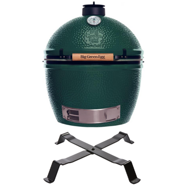 Big Green Egg XLarge Kamado BBQ Groen met Table Nest