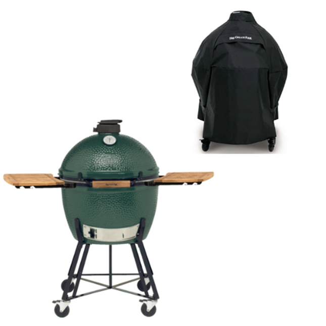 Big Green Egg XLarge Groen – met Onderstel, Zijtafels & Hoes