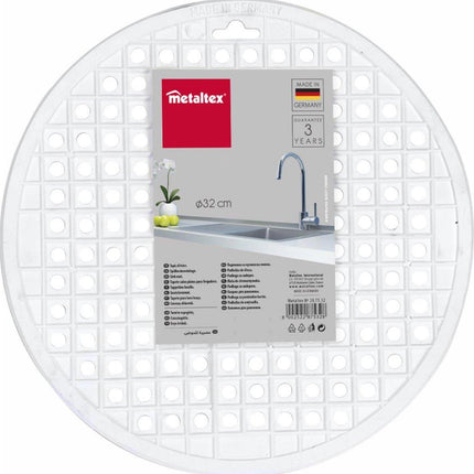 Metaltex Gootsteenmat - 32 cm