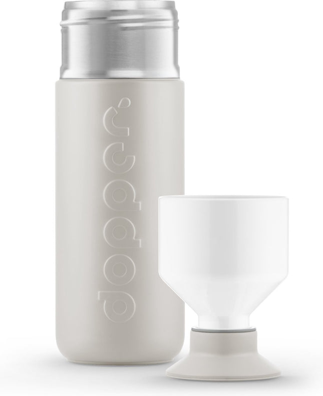 Dopper Drinkfles Insulated Gentle Grey - 580 ml
