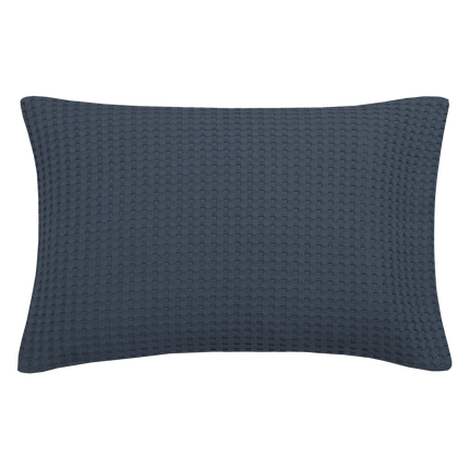 Vandyck Kussensloop Home Pique, 40x55 cm nightblue incl. binnenkussen
