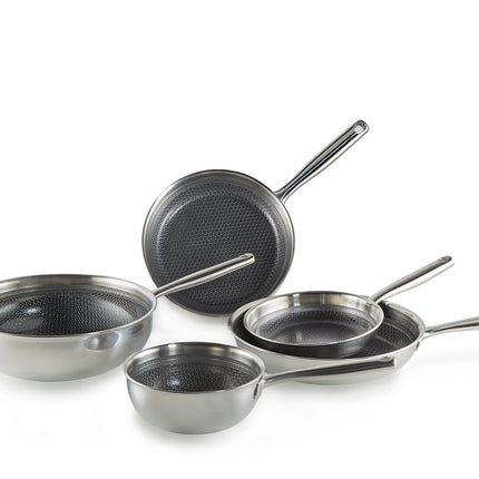 Habonne Hybrid RVS Koekenpan PFAS vrij - 24 cm