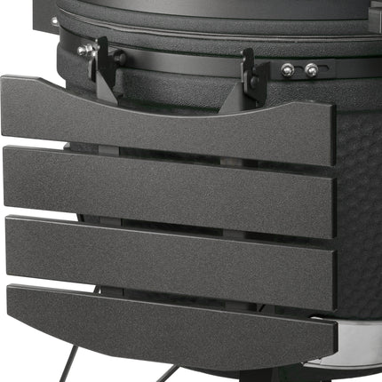 Keij Kamado Legend XLarge Mat Zwart 23 Inch