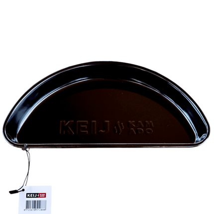 Keij Kamado Drip pan half rond compact