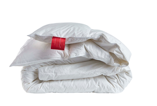 Dekbed Beddelicious Ezzential 90% eendendons. Warmteklasse 3 + 4, 140/220 cm
