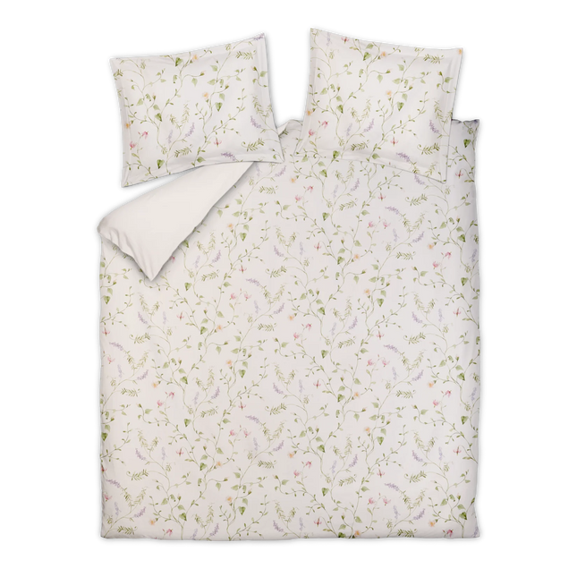 Vandyck dekbedovertrek Virella, cream tan, 140x200/220  cm, laatste!