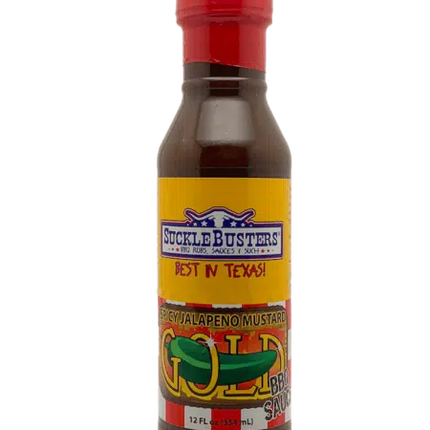 Sucklebusters BBQ Sauce Gold Mustard 354ml