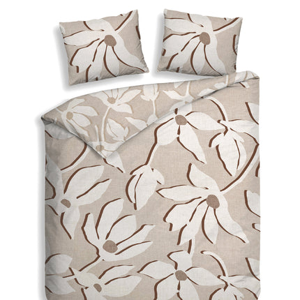 Heckettlane Dekbedovertrek Sanaa 240x200/220 cm Safari sand