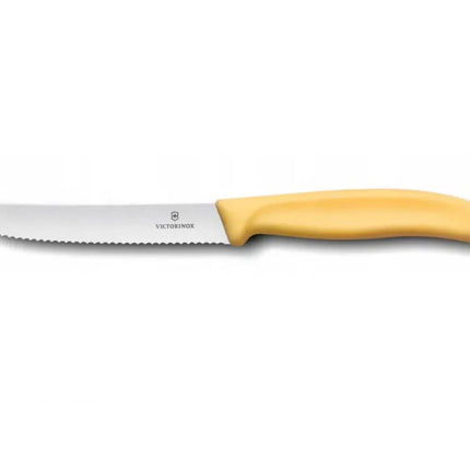 Victorinox swiss Classic Tomaten-/broodmes 11 cm - Geel