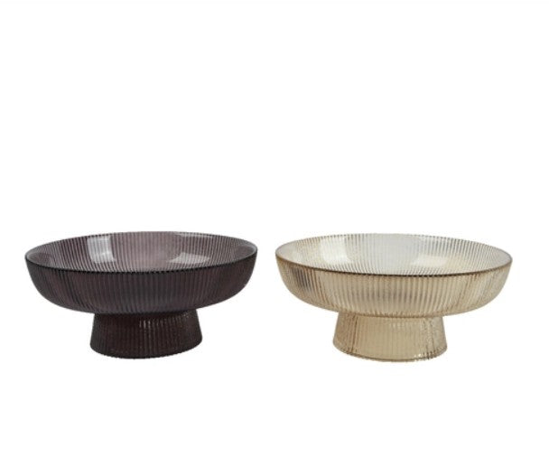 Etagere glas - 26 x h.11cm - assorti
