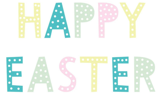 Duni servetten Happy Easter