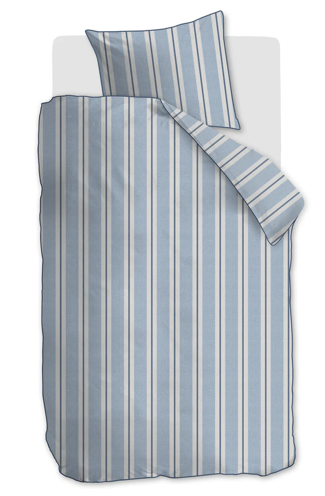 Riviera Maison Dekbedovertrek Silvan Blue 140x200/220 cm