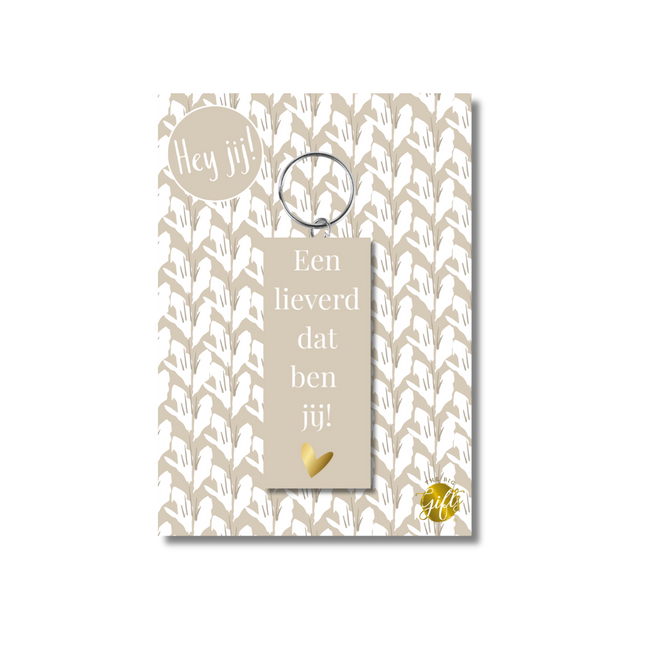 Sleutelhanger - Lieverd